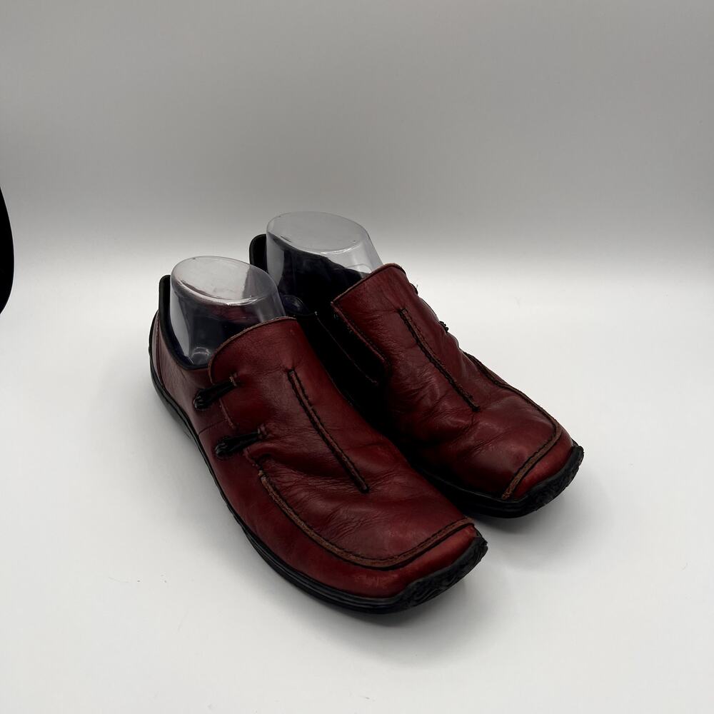RIEKER Celia Womens Slip-On Leather Shoes